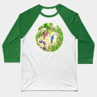 The Curious Pikmin Baseball T-Shirt